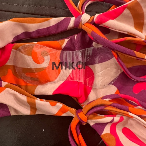 Mikoh Hula Hula Tie Side Classic String Bikini Bottom Small New NWOT - Picture 16 of 16